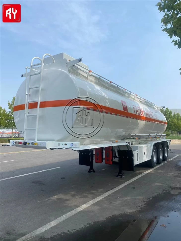 45000 Liters Diesel Oil Tank Semi-Trailer Fuel Tank Truck factory
