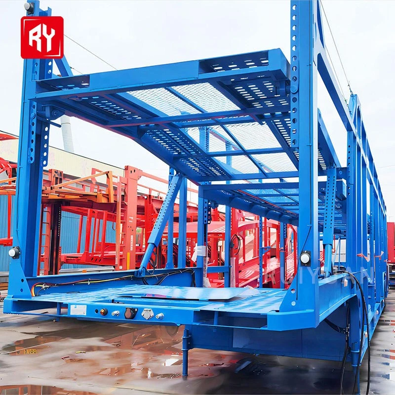 What are the loading ramps like on a car carrier trailer? - Blog - Ruiyuan