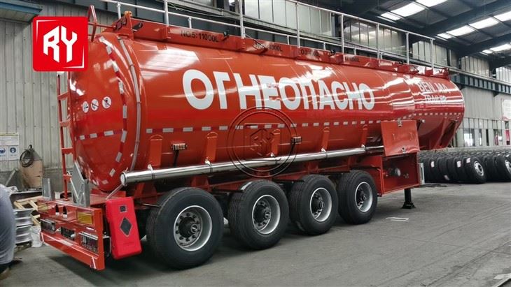 45000L 4 Axle Oil Tank Semi Trailer factory