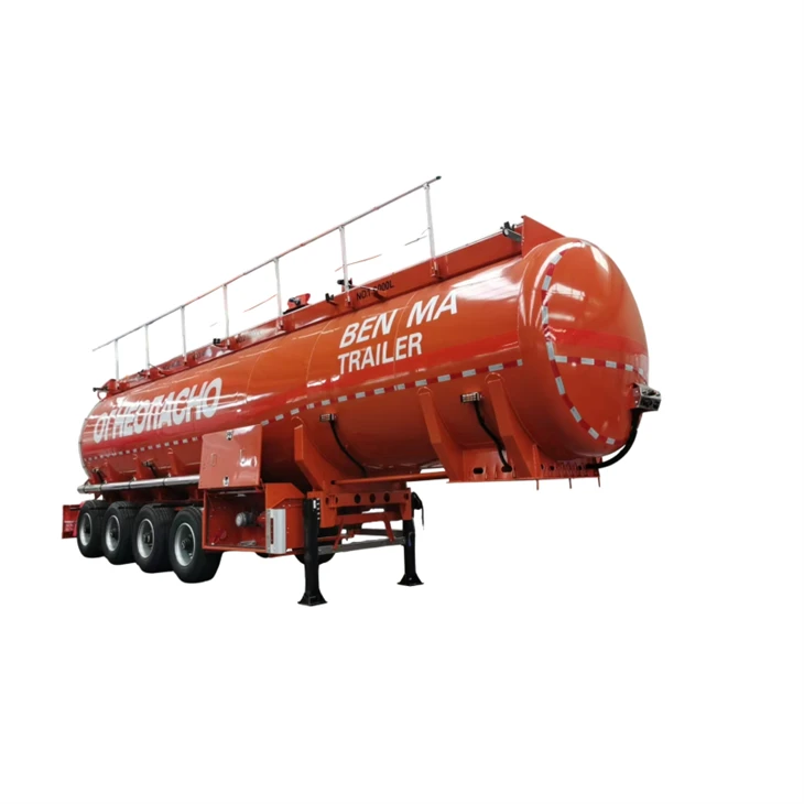 45000L 4 Axle Oil Tank Semi Trailer