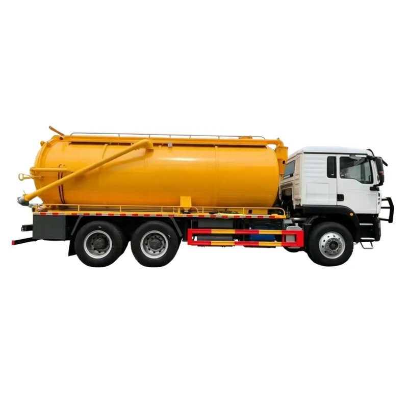 6x4 Sinotruk Howo20000L Vacuum Sewage Suction Truck
