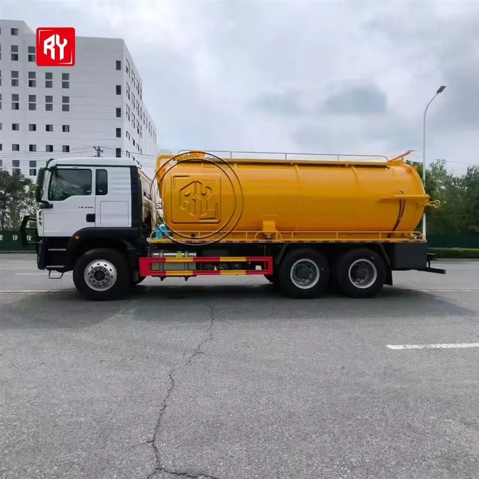 6x4 Sinotruk Howo20000L Vacuum Sewage Suction Truck factory