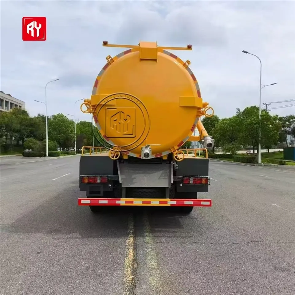 6x4 Sinotruk Howo20000L Vacuum Sewage Suction Truck high quality