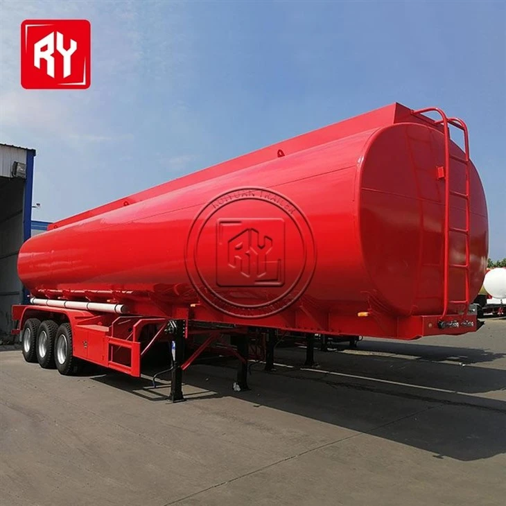 Practical 3-axle Oil Tanker 40000L