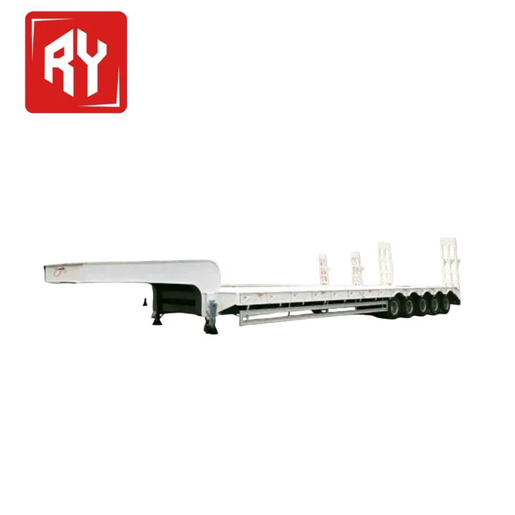 RUIYUAN Five Low Bed Truck Trailer