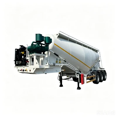 Bulk 40CBM Cement Tank Trailer 3Axle
