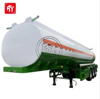 RUIYUAN Brand 3 Axle 31000L-32000L Tanker - 3 Compartments Carbon Steel Semi Trailer, Durable Efficient